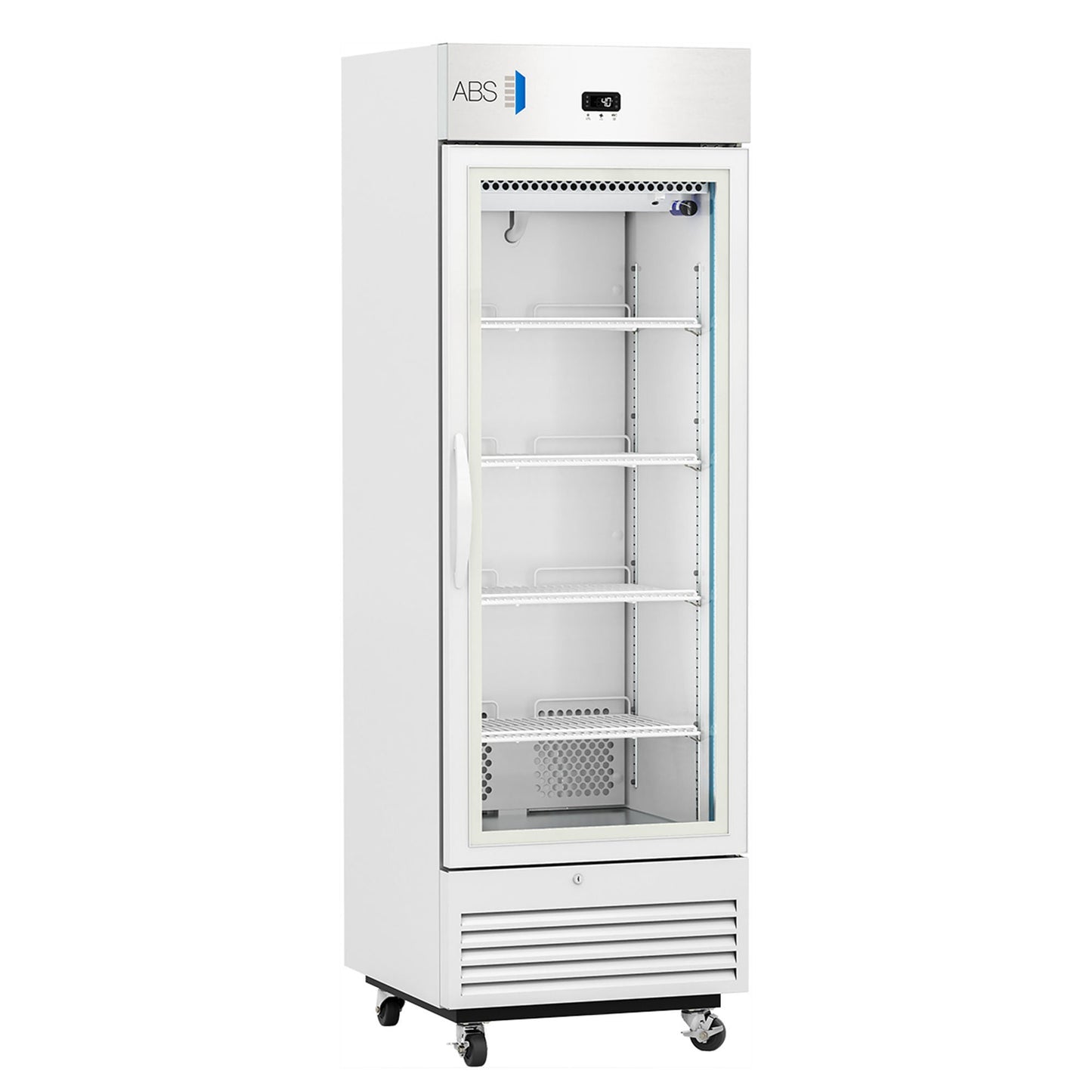 REFRIGERATOR, LAB GLASS DR STD16CU FT