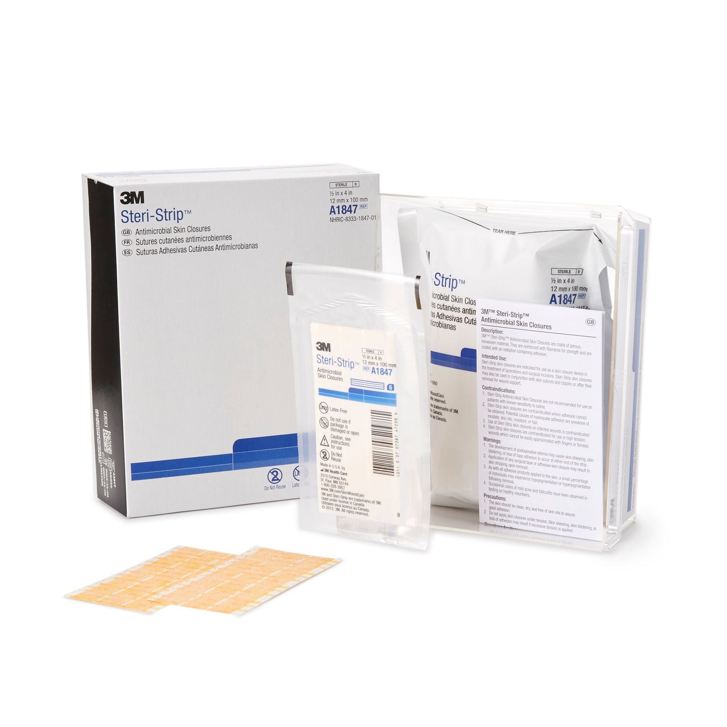CLOSURE, STRI-STP IOD 1/2"X4" 6S (50PK/BX EA=PK)