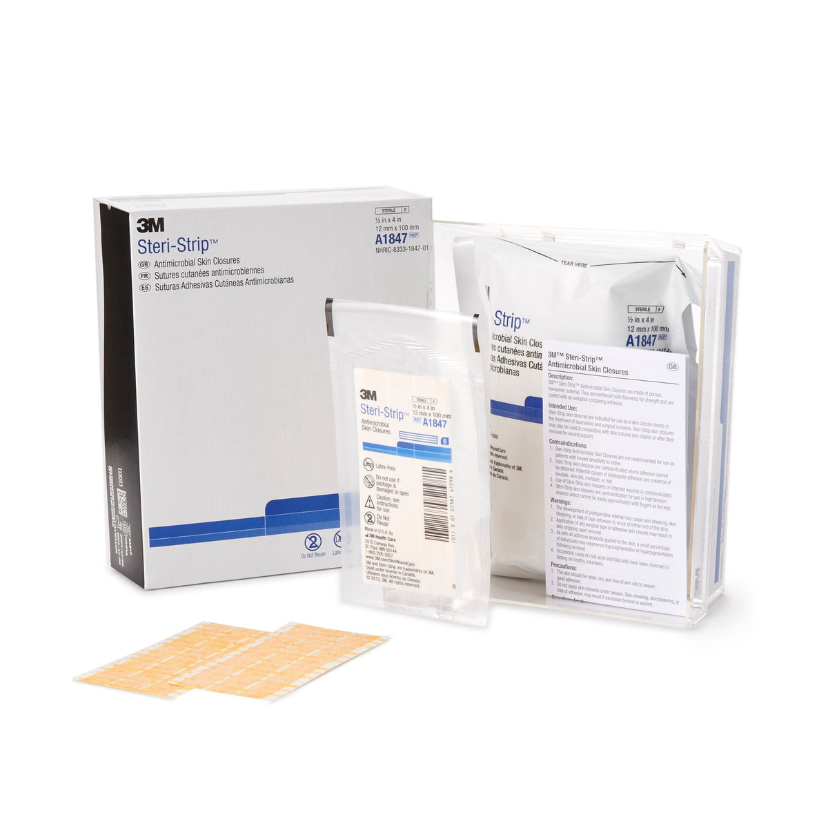 CLOSURE, STRI-STP IOD 1/2"X4" 6S (50PK/BX EA=PK)