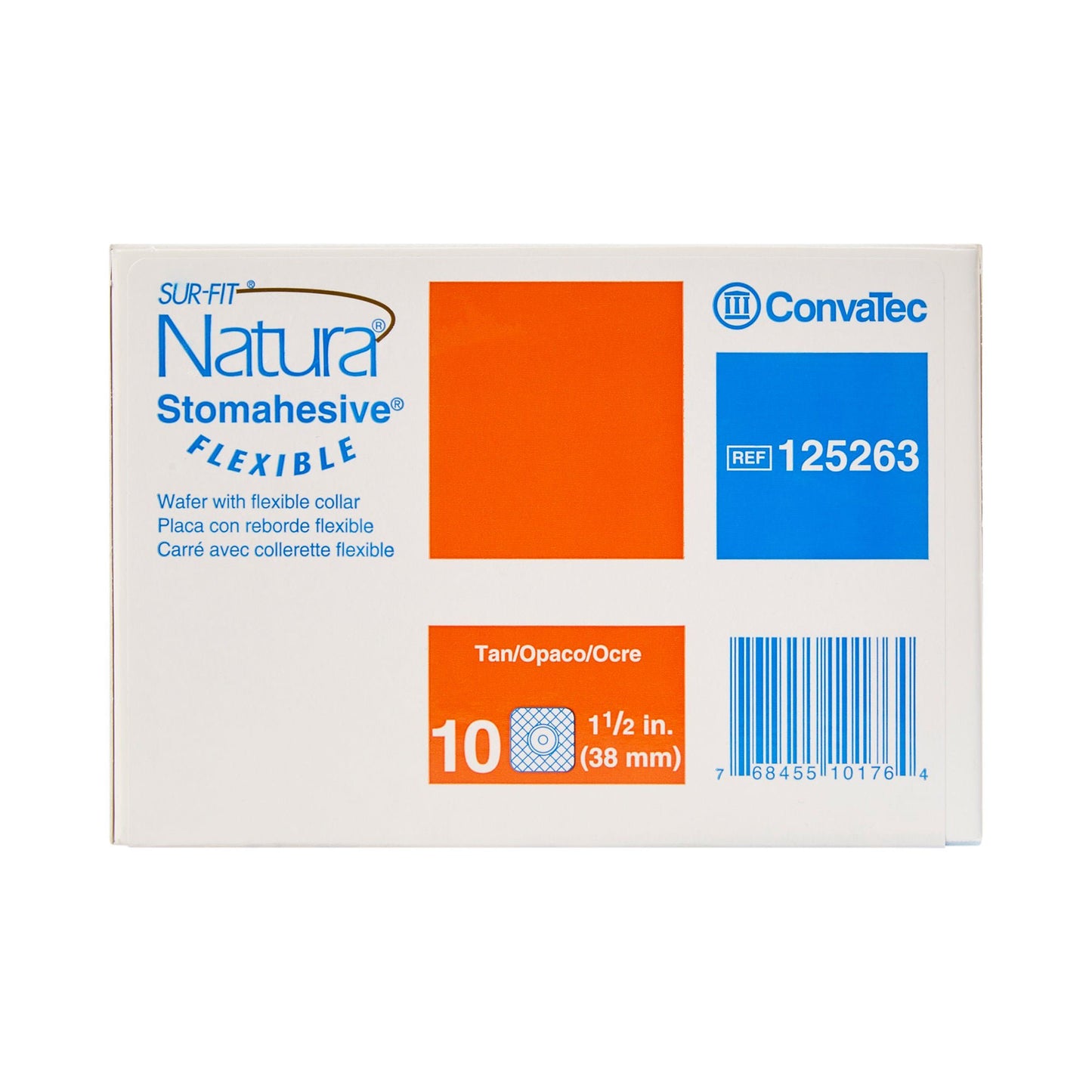 WAFER, SKIN W/1 1/2" FLANGE 4"X4" (10/BX)