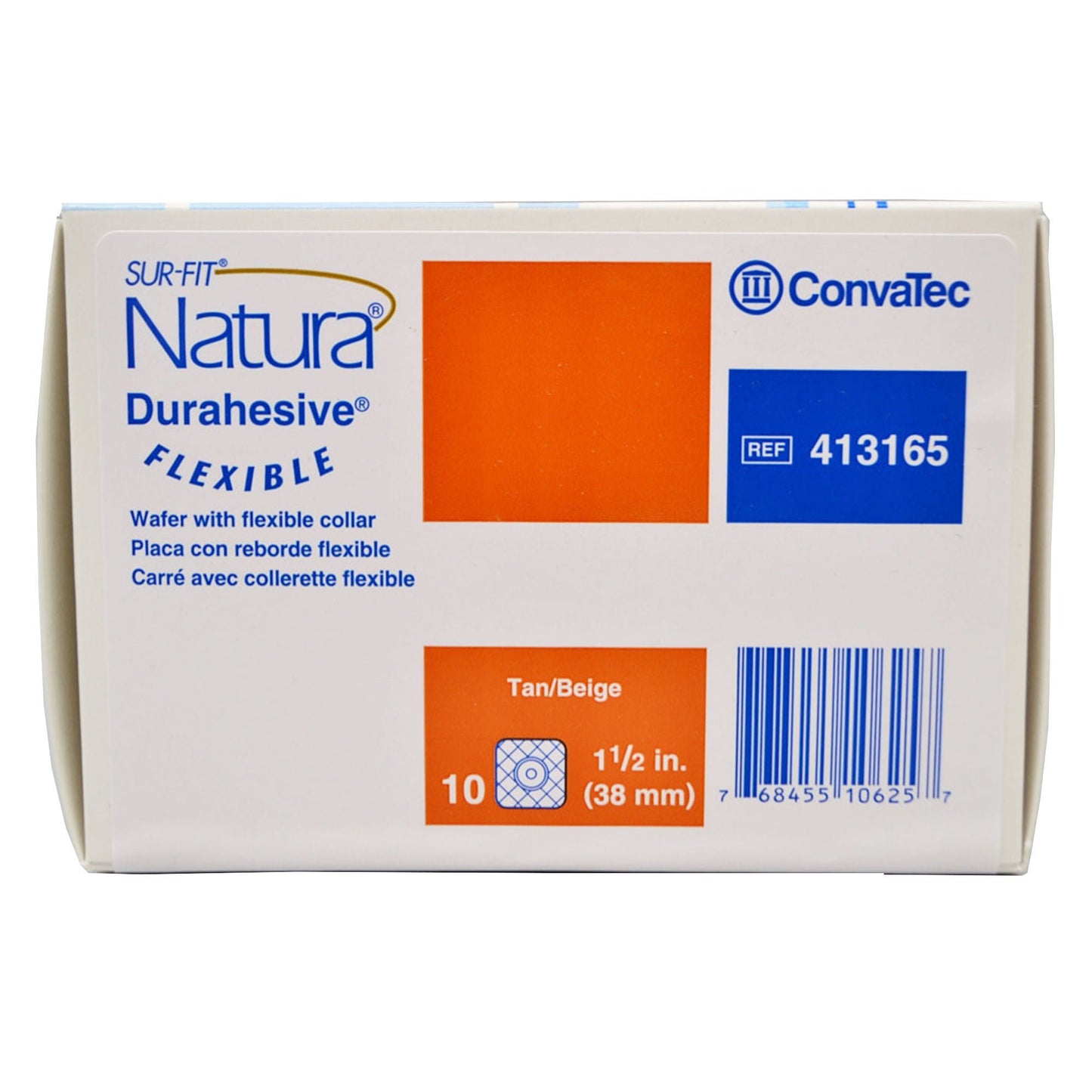 WAFER, DURAHESIVE W/FLANGE 4"X4" (10/BX)