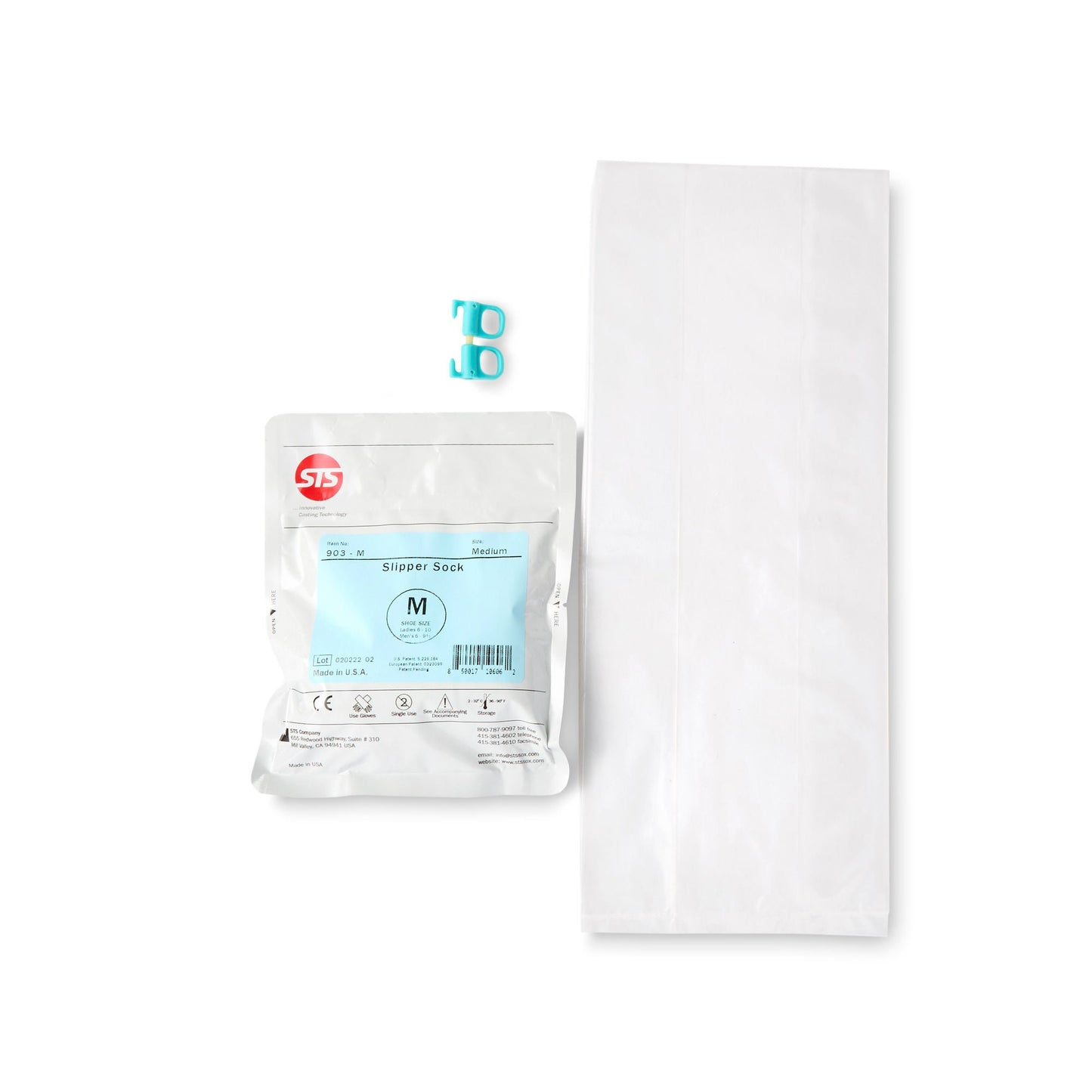 SLIPPER, CASTING SOCK MED (10PR/BX)