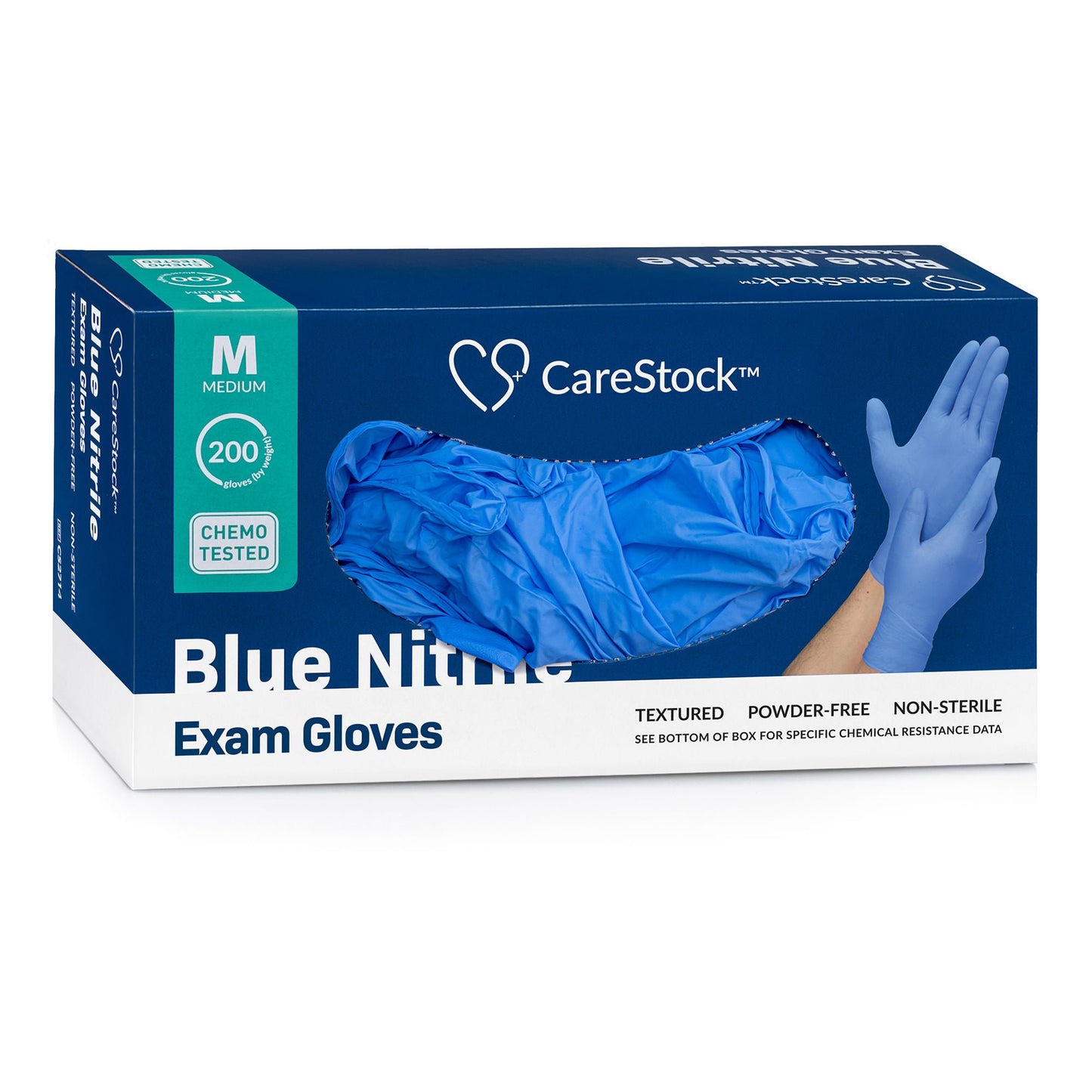 GLOVE, EXAM NTRL MD N/S CHEMO (200/BX 10BX/CS)