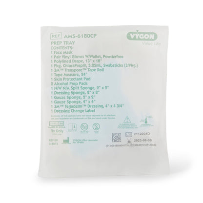 PREP TRAY, W/CHLORAPREP (20/CS)