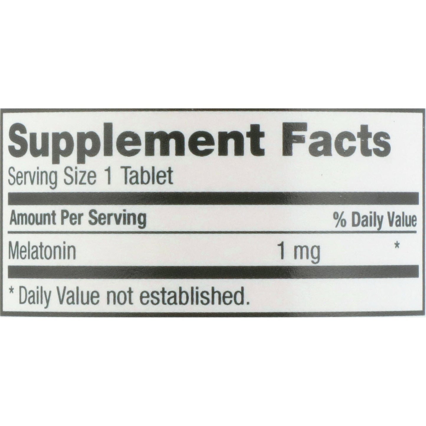 MELATONIN, TAB 1MG (90/BT 12BT/CS)