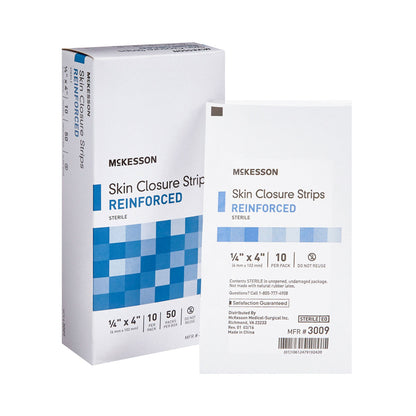 CLOSURE, SKIN REINF LF 1/4X4" (10/PK 50PK/BX 4BX/CS)
