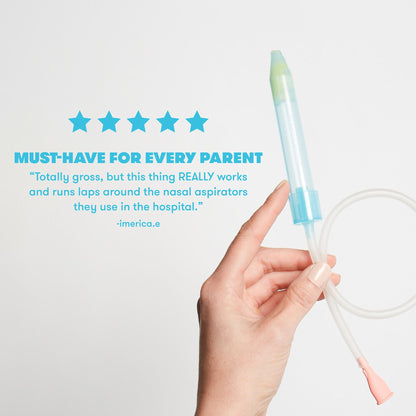 ASPIRATOR, NASAL BABY SNOTSUCKER NOSEFRIDA (72/CS)