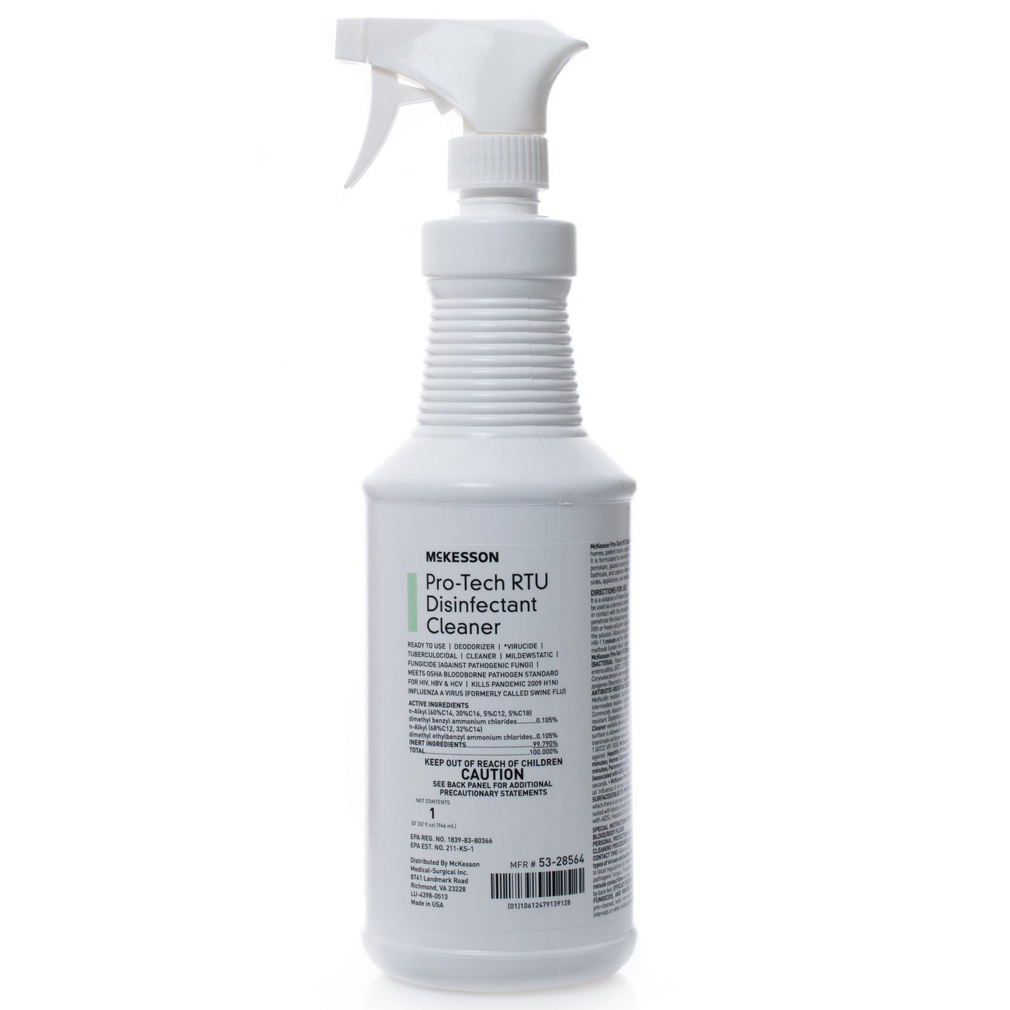 CLEANER/DISINFECT, PRO-TECH RTU 32OZ (12/CS)