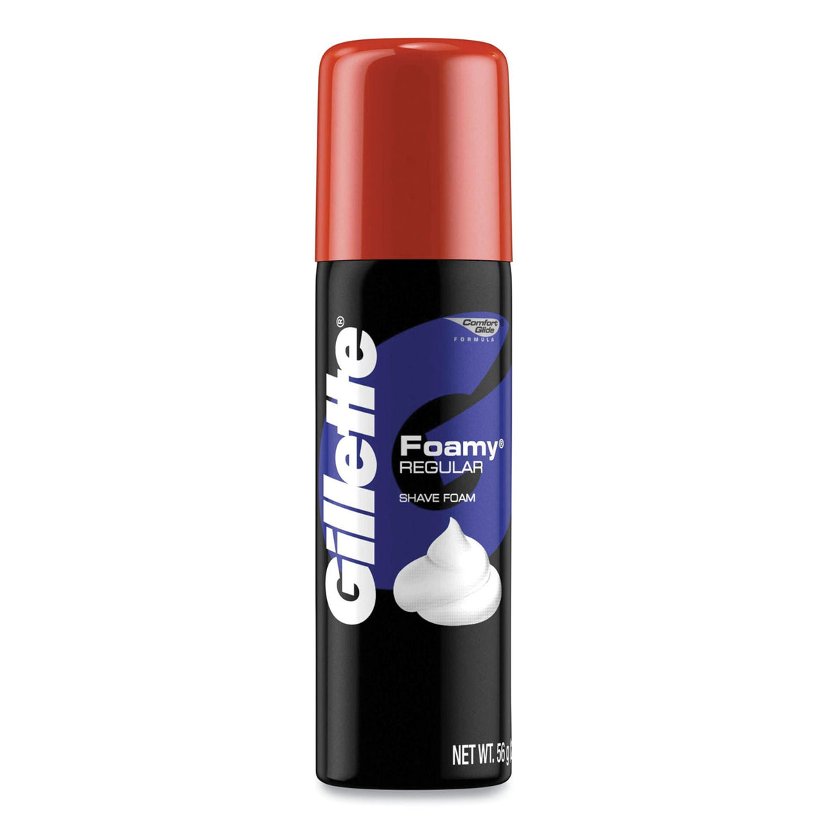 CREAM, SHAVE GILLETTE FOAMY REG 2OZ (48/CS) P&GPTG
