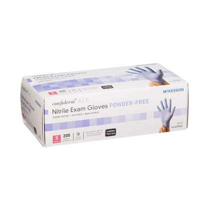 GLOVE, EXAM NTRL SM N/S CHEMO 3.5C (200/BX 10BX/CS)
