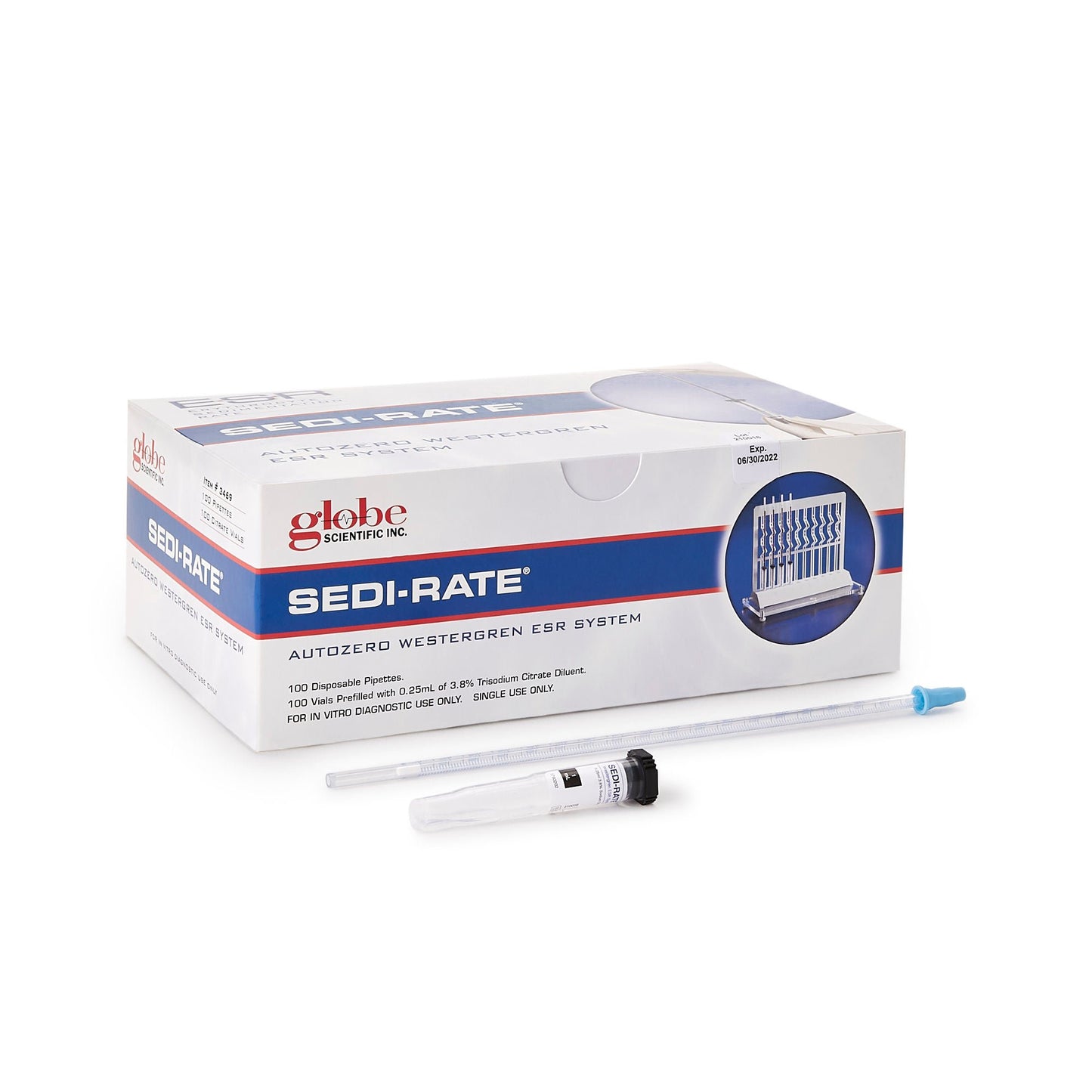 SEDI-RATE,WESTERGREN ESR SYSTEM (100/BX)