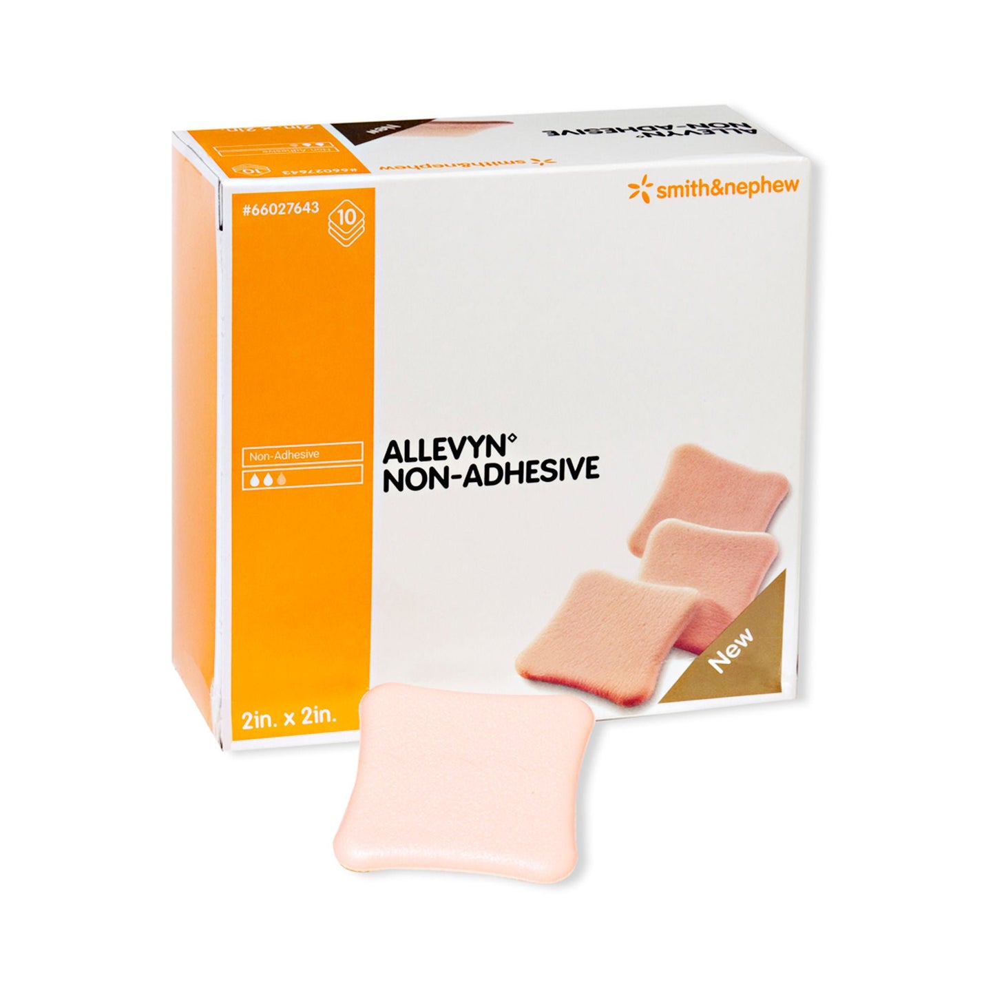 DRESSING, ALLEVYN HYDROFOAM 6X6 (10/BX)