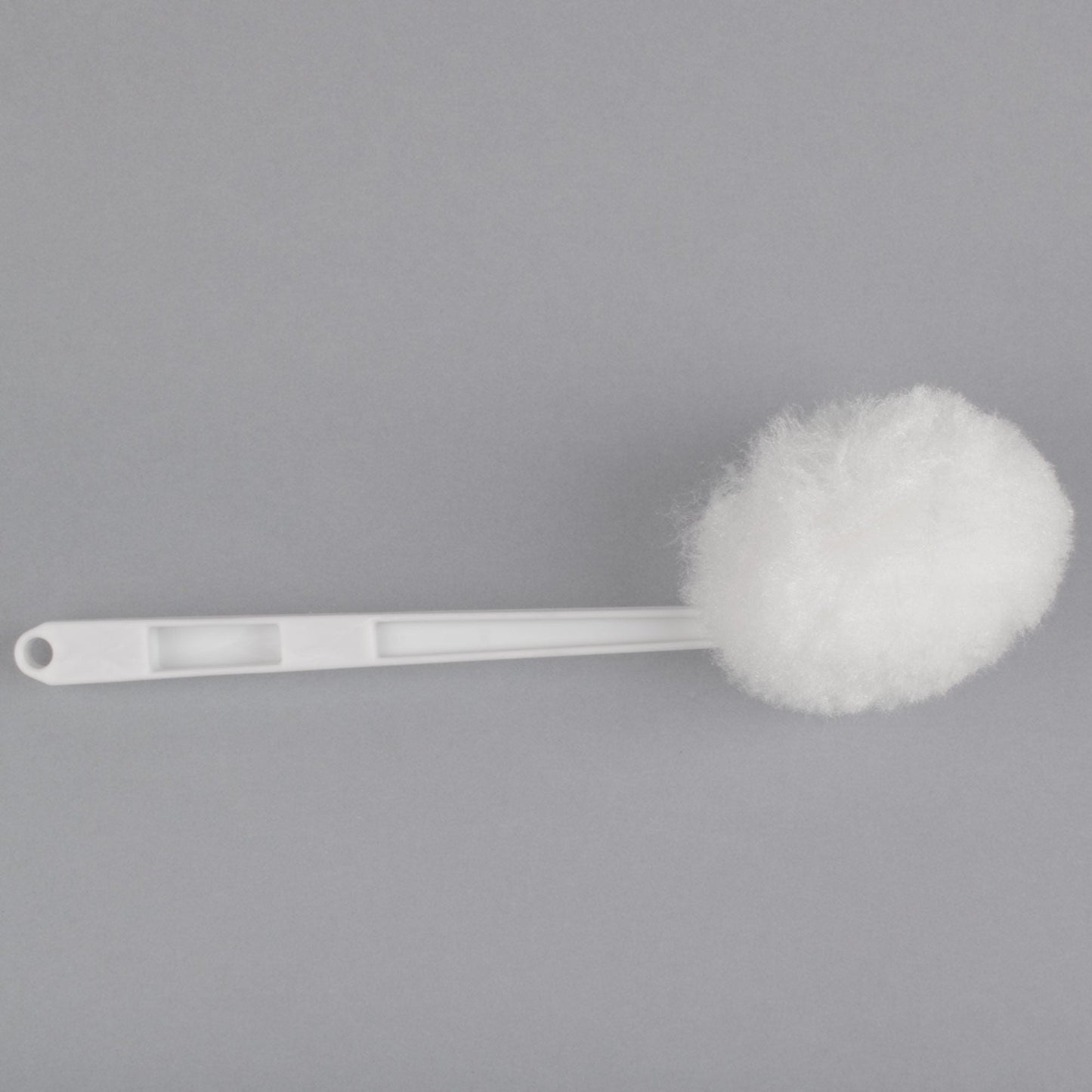 BRUSH, TOILET PUFF WHT (100/CS)