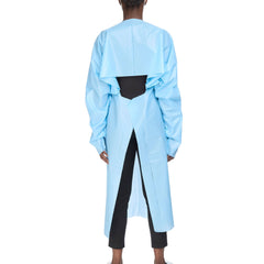 GOWN, PROT OVER THE HEAD AAMI LVL2 POLY BLU (75/CS)