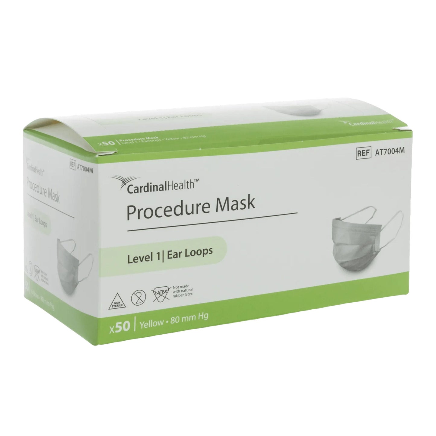MASK, PROC LOOPS ASTM1 YLW (50/BX 6BX/CS)