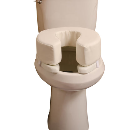 SEAT, TOILET CUSHIONED VNYL 4"