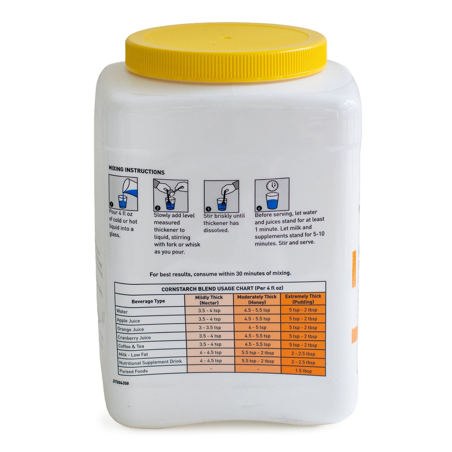 FOOD THICKENER, INSTANT 36OZ (6/CS)