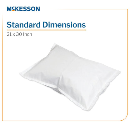 PILLOWCASE, DISP STD WHT 21"X30" (100/CS)