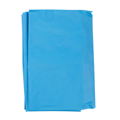 DRAPE, TABLE HYDRAGUARD ULTR-ABSRB REINF BLU 44"X90" (20/CS)