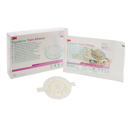 DRESSING, TEGADERM FOAM ADHSV 4"X4.5" (10/BX 4BX/C 3M