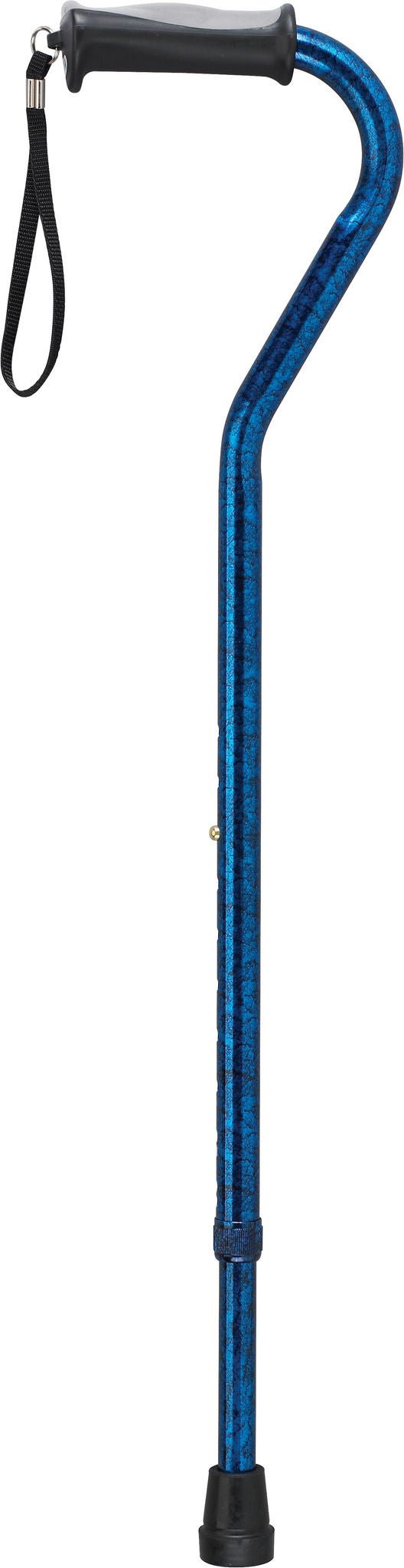 CANE, OFFSET GEL GRIP RED (6/CS)