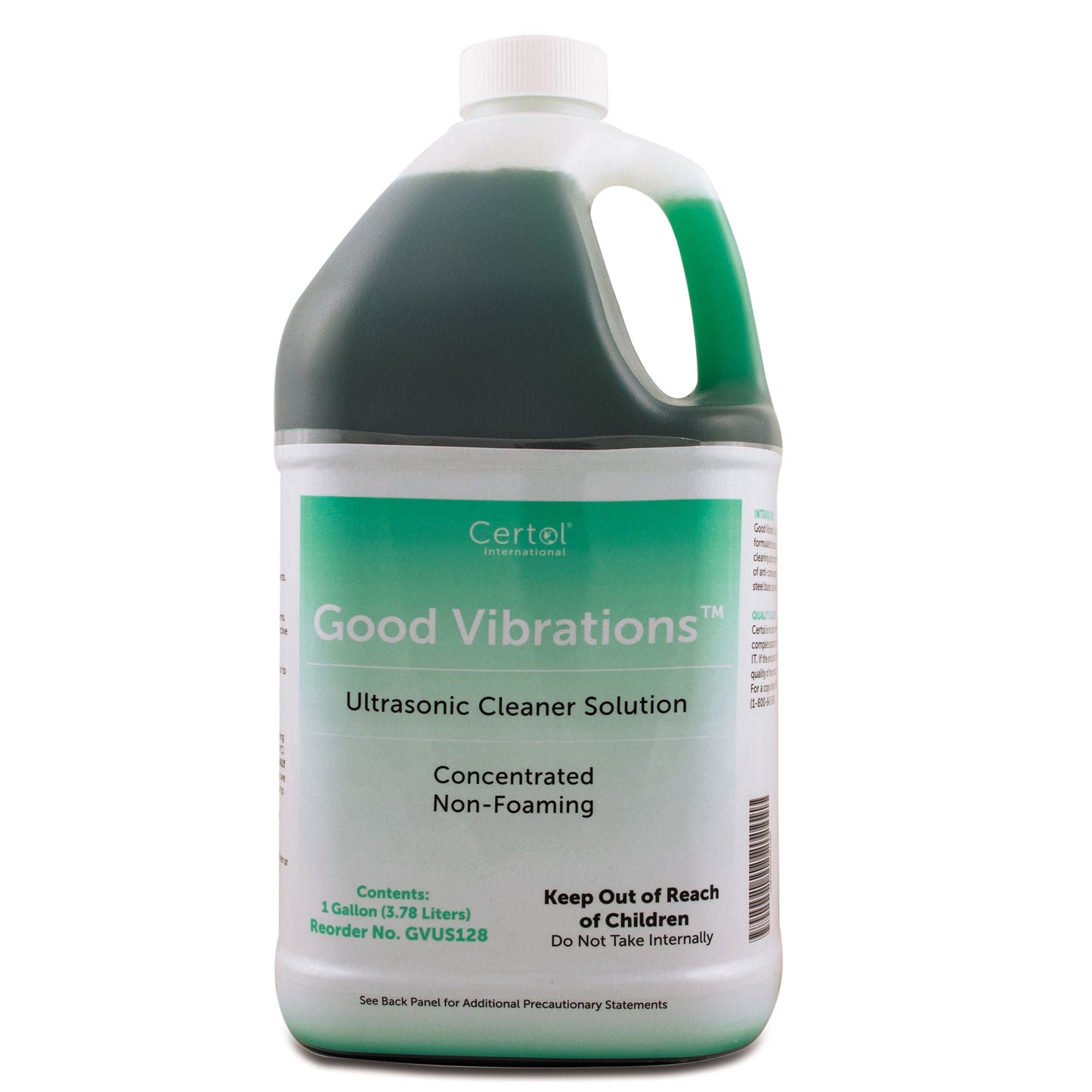 CLEANER, ULTRASONIC MULTI-PURPW/PUMP GOOD VIB CERTOL