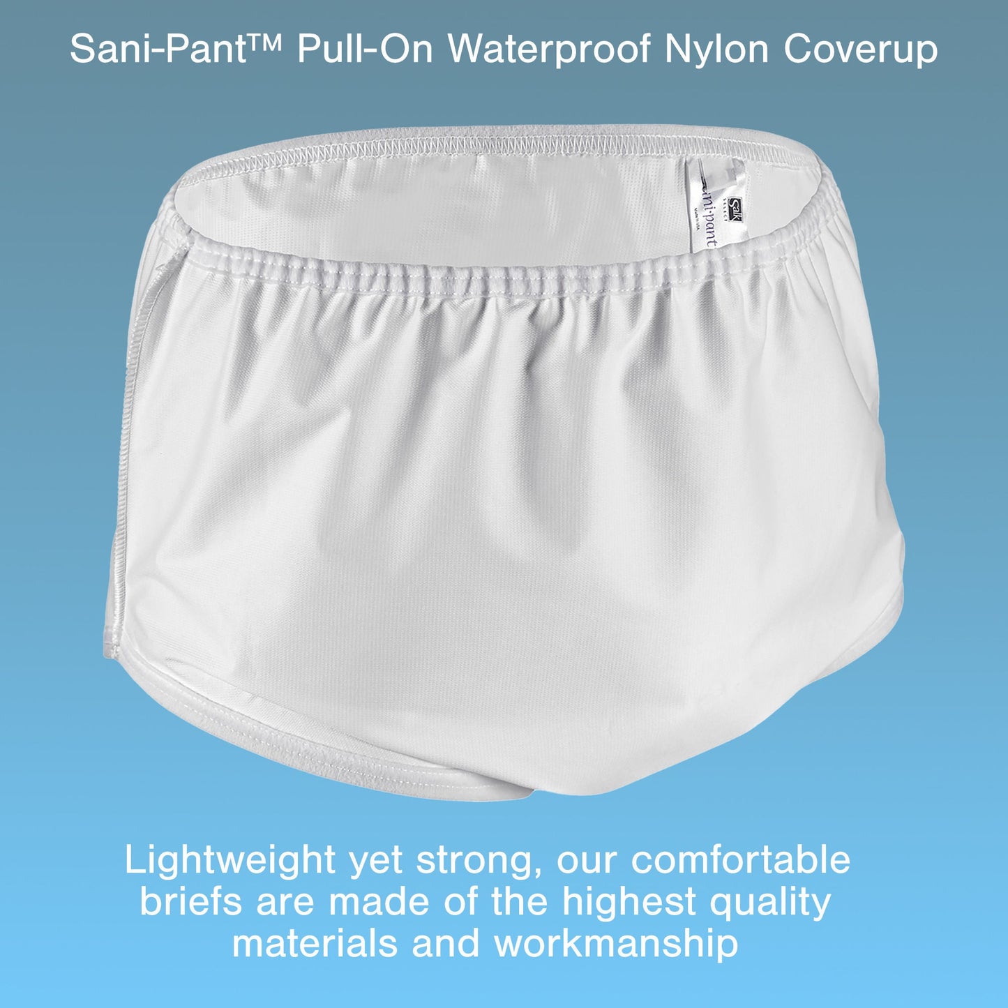PANTS, SANI NYLON 38-44 LG