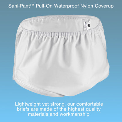 PANTS, SANI NYLON 38-44 LG