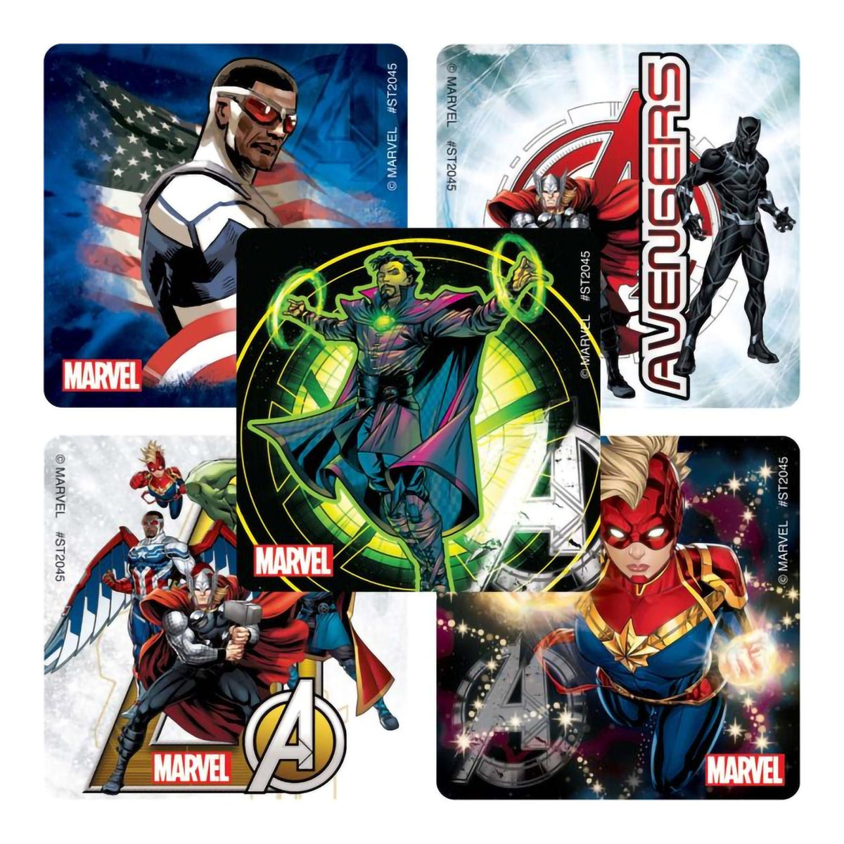 STICKER, AVENGERS FORCE 2 1/2"(100/BX)