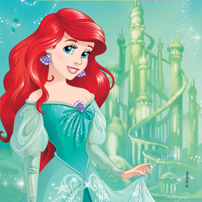 STICKERS, DISNEY PRINCESS CASTLES (90/PK)