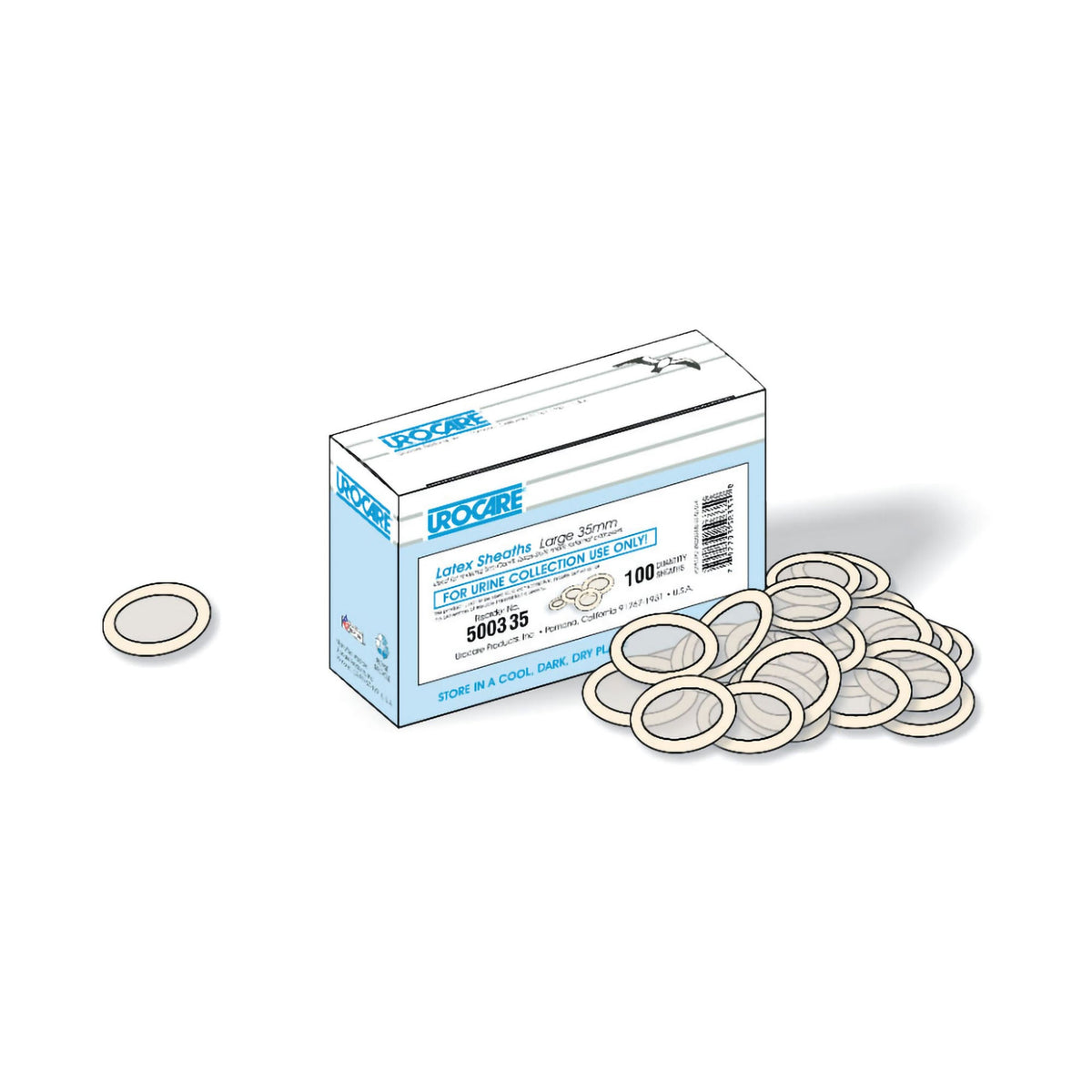 SHEATH, CATHETER ML EXTERNAL 25MM SM (100/BX)