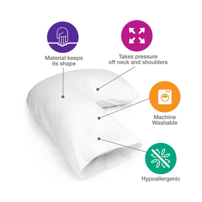 PILLOW, HUGG-A ORTHOPEDIC 17"X22"