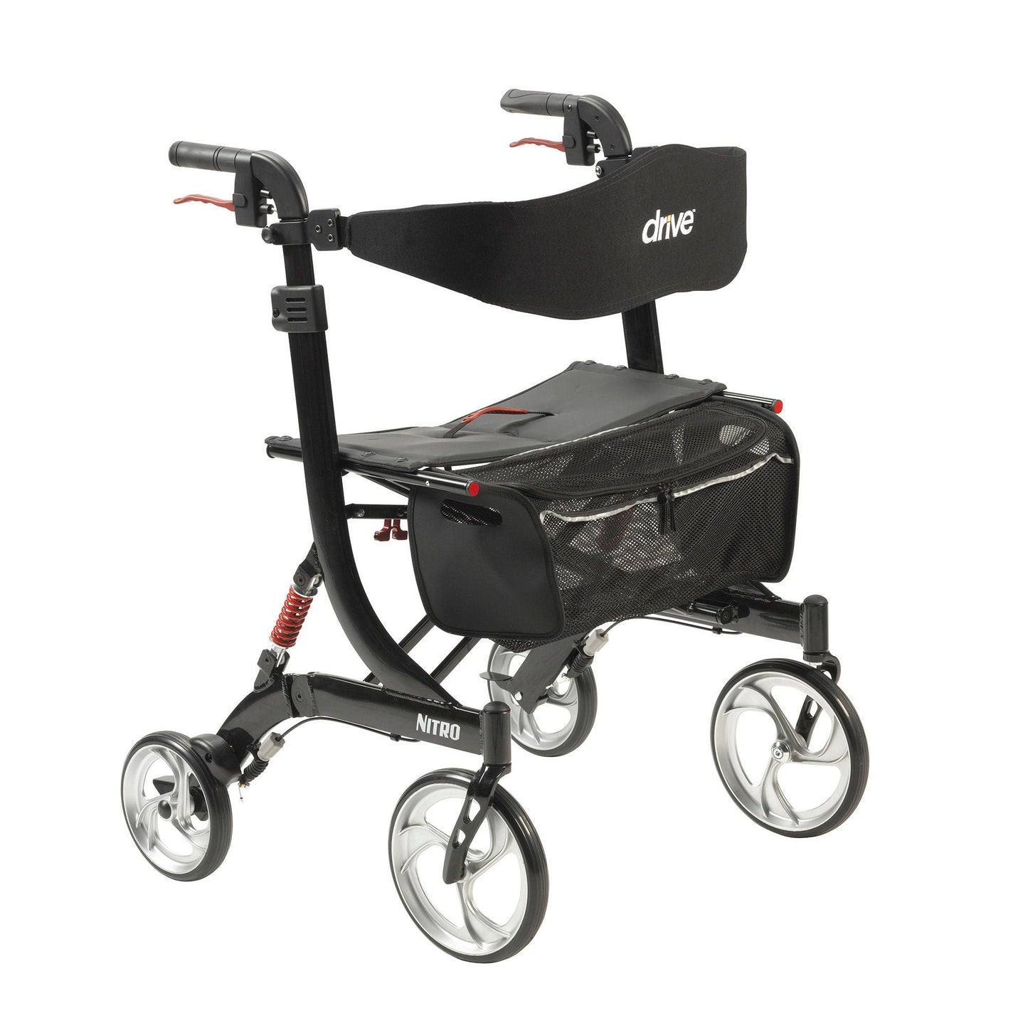WALKER, ROLLATOR NITRO HD BLK D/S