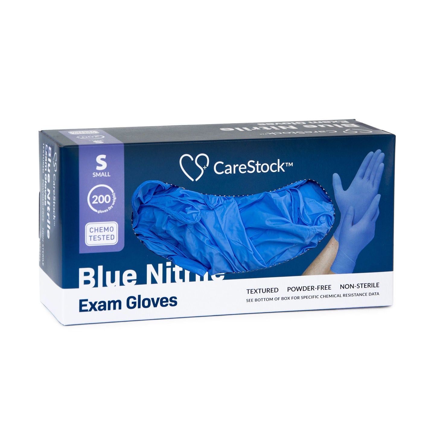 GLOVE, EXAM NTRL SM N/S CHEMO (200/BX 10BX/CS)