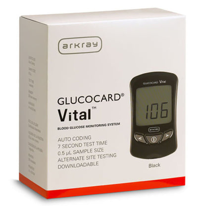 METER, BLD GLUC GLUCOCARD VITAL BASIC (1/BX 4BX/CS