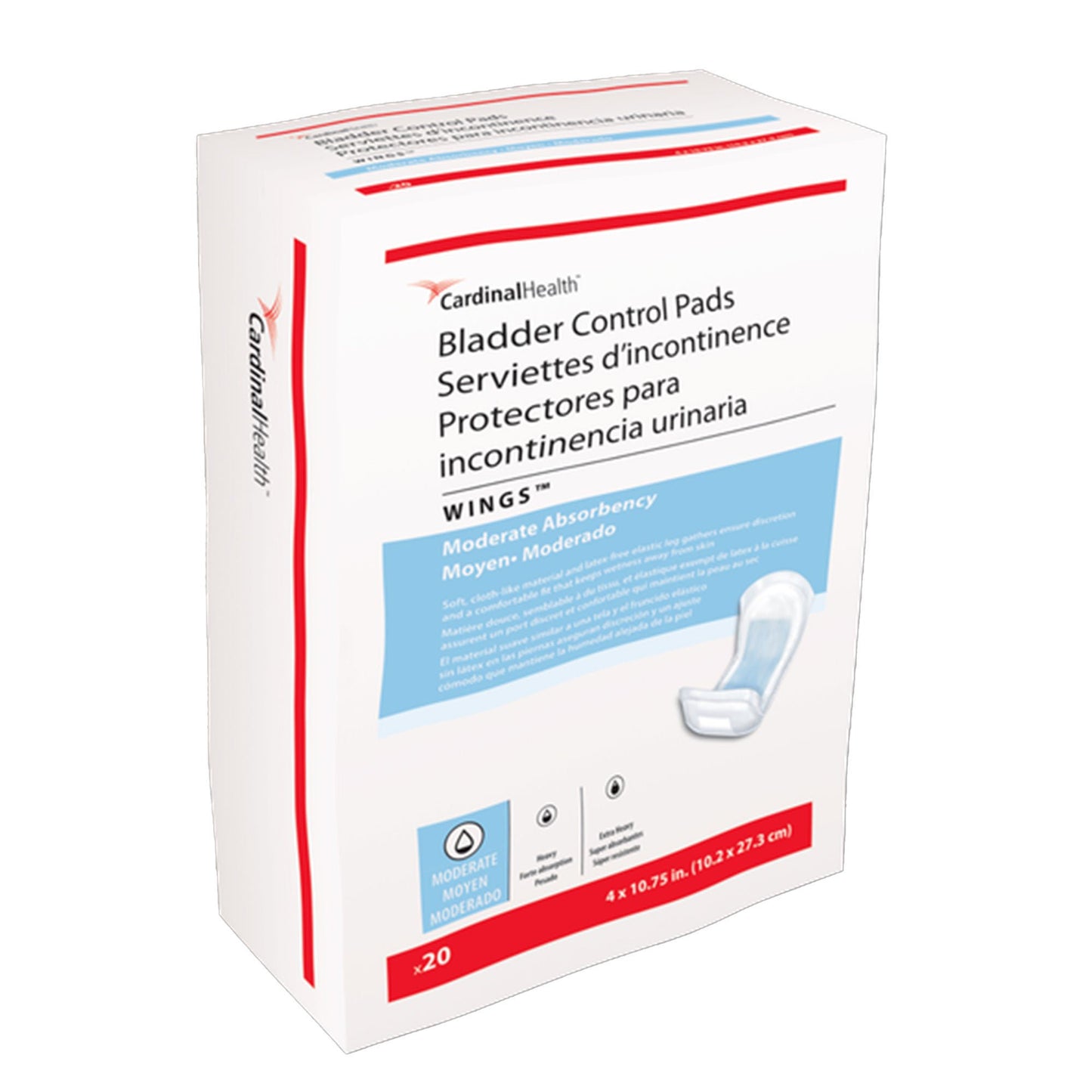 PAD, SURE CARE BLADDER CNTRL X(20/BG 6BG/CS) KENICO