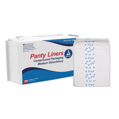 LINER, INCONT PANTS ADH 6X17" 18GM (25/BX 10BX/CS)