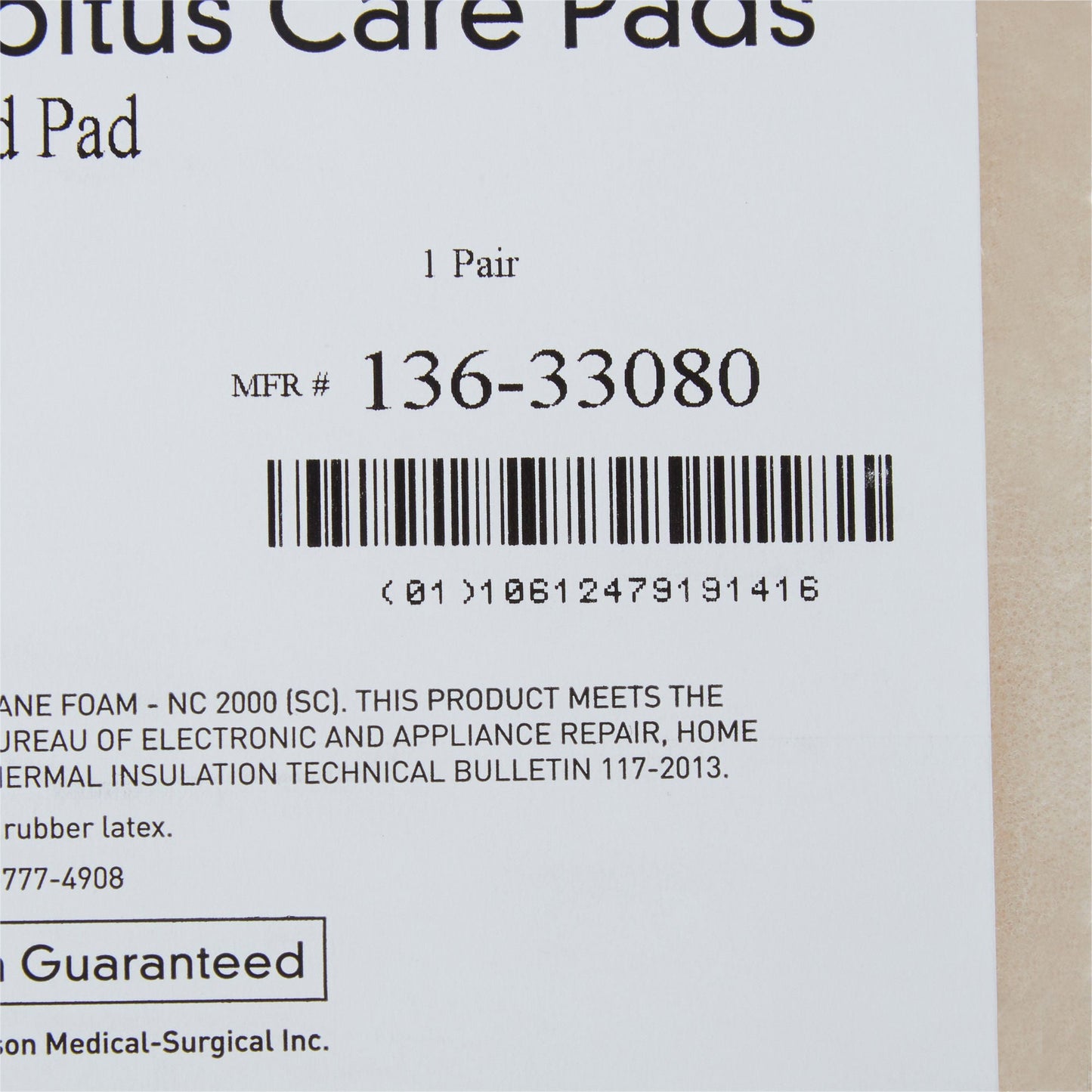 PAD, DECUB AM BOARD 20X7X2" (12/CS)