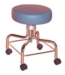 STOOL, EXAM W/FOOTRING BLK
