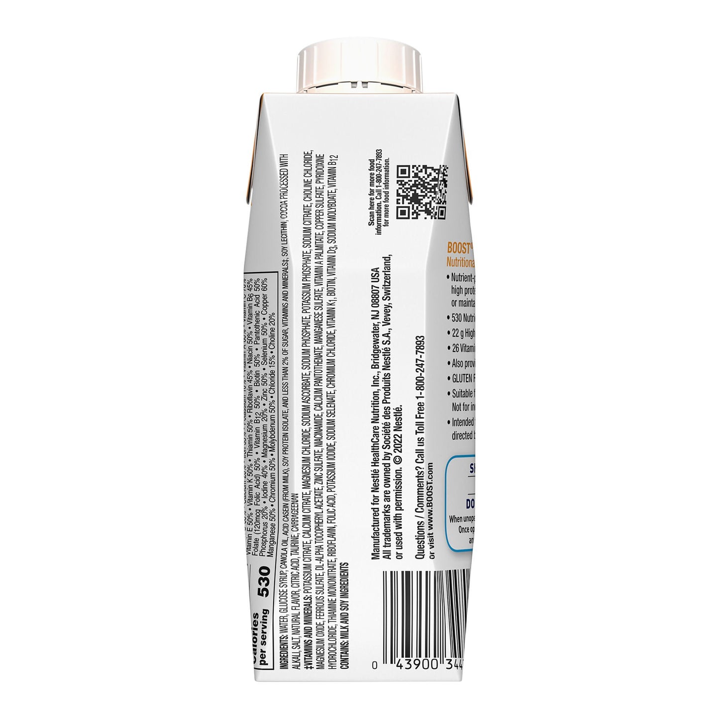 BOOST VHC, CHOCOLATE 8OZ (24/CS)