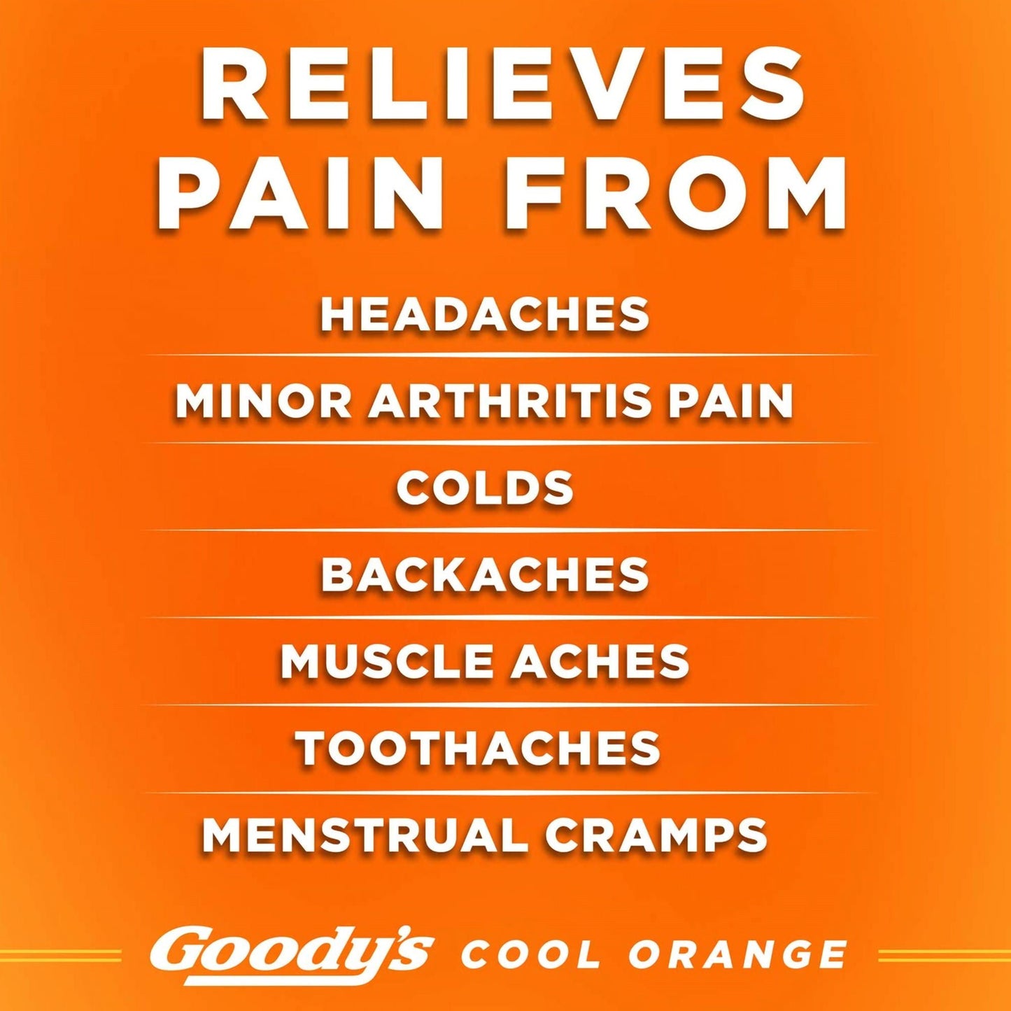 GOODYS HEADACHE, PDR COOL ORANGE (24/EA)