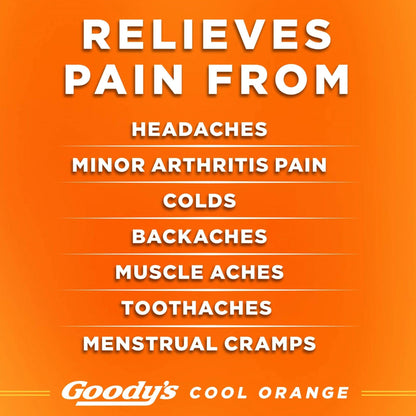 GOODYS HEADACHE, PDR COOL ORANGE (24/EA)