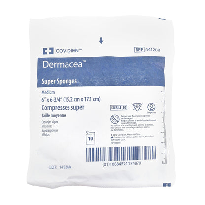 SPONGE, SUPER STR MED (10/PK 48PK/CS) KENDAL