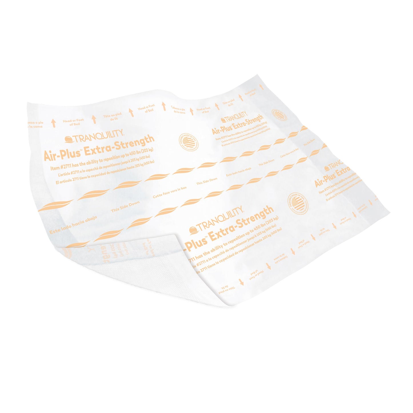 UNDERPAD, INCONT TRANQUILITY AIR-PLUS 30"X36" (10/BG 4/CS)