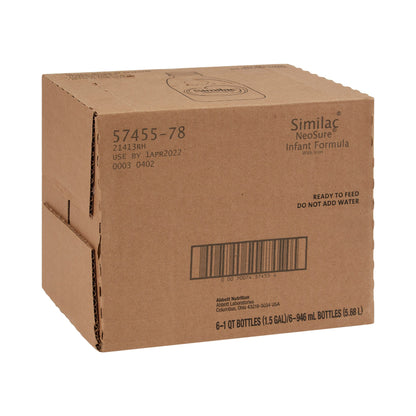 SIMILAC EXPERT CARE NEOSURE, RTF 1QT BTL (6/CS)