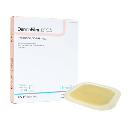 DRESSING, DERMAFILM THIN 4X4 (10/BX)