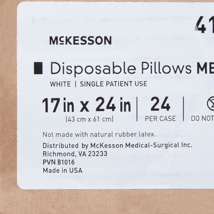 PILLOW, DISP MED LOFT WHT 17X24 (24/CS)