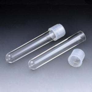 TUBE, CULTURE POLYSTY W/STOPPER 12X75MM (25/BG 20B
