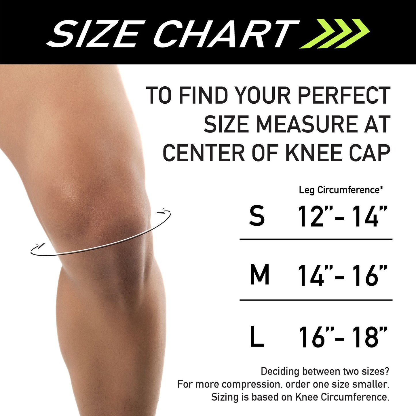 KNEE SLEEVE, COMPRESSION SPARKKINETIC BLK SM