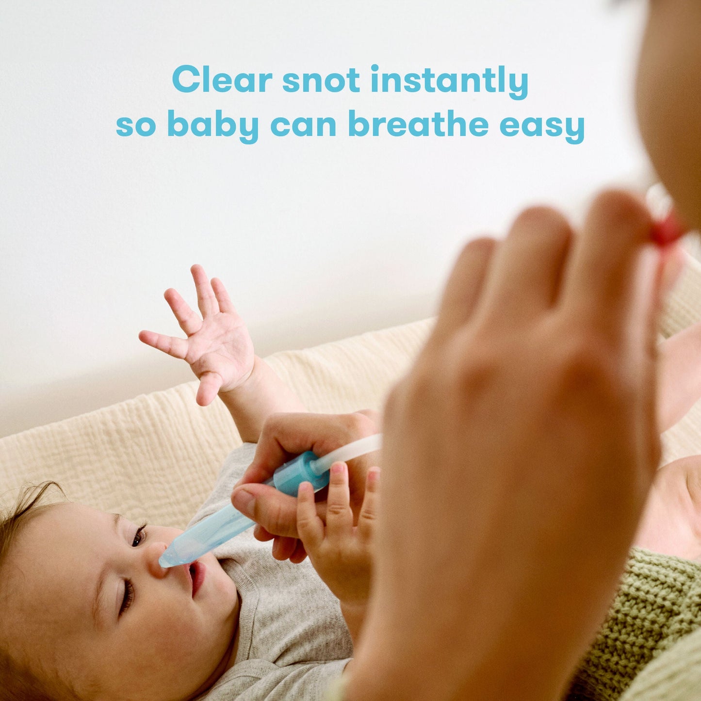 ASPIRATOR, NASAL BABY SNOTSUCKER NOSEFRIDA (72/CS)